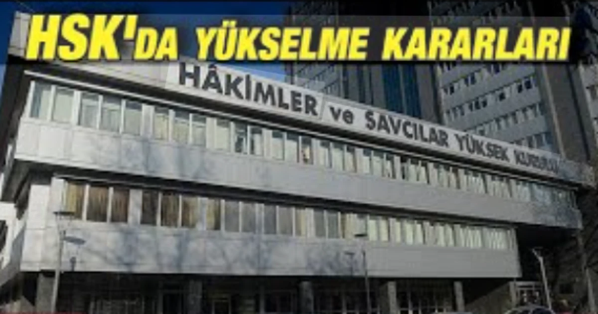 HSK a&ccedil;ıkladı: 34 hakim ve savcının g&ouml;rev yeri değişti