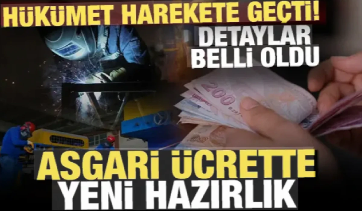 H&uuml;k&uuml;met asgari &uuml;cret i&ccedil;in yeni modeli masaya yatırdı: Sekt&ouml;re ve b&ouml;lgeye g&ouml;re değişecek