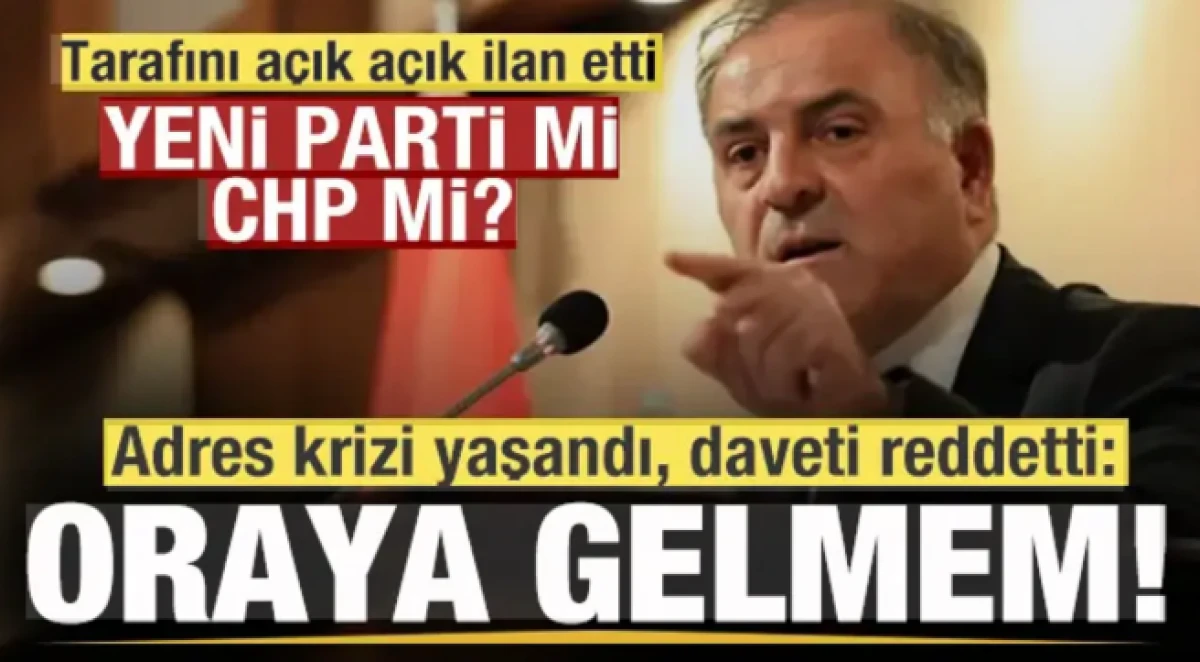 İBB Başkanvekili Nuri Aslan tercihini yaptı! Yeni Parti mi, CHP mi? Daveti reddetti
