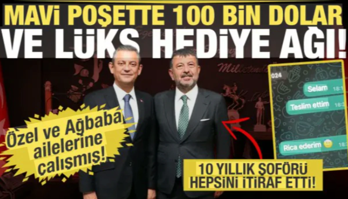İBB kadrolu Ağbaba'nın şof&ouml;r&uuml;nden şok itiraflar: Kargo poşetinde dolar ve l&uuml;ks hediye ağı