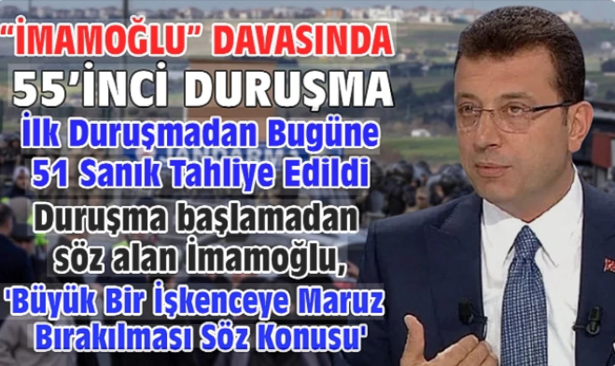 İBB'ye y&ouml;nelik yolsuzluk davasında 55&rsquo;inci duruşma