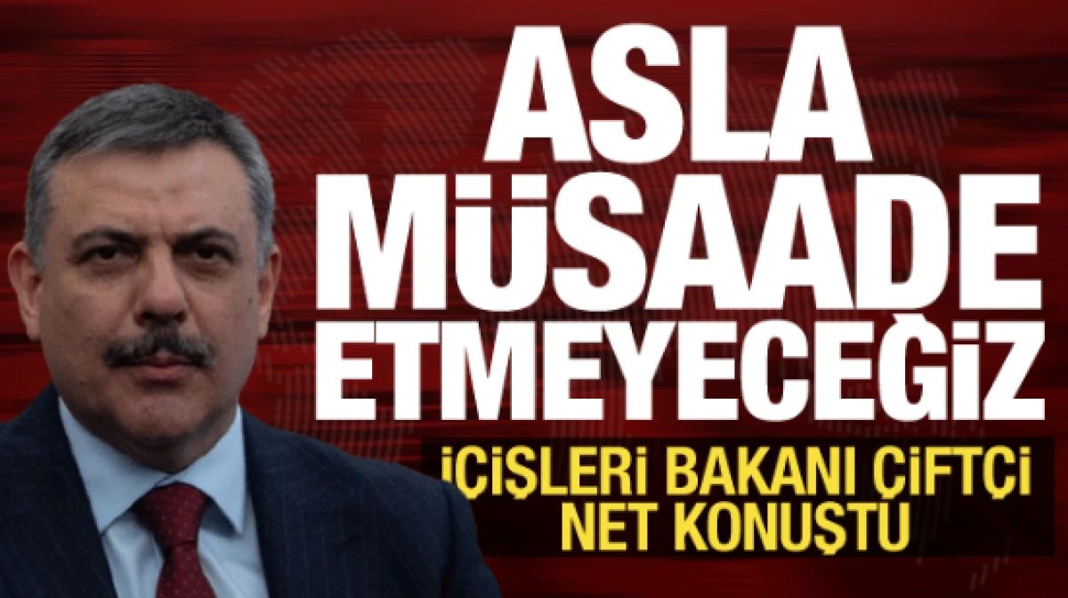 İ&ccedil;işleri Bakanı &Ccedil;ift&ccedil;i'den Ter&ouml;rs&uuml;z T&uuml;rkiye mesajı