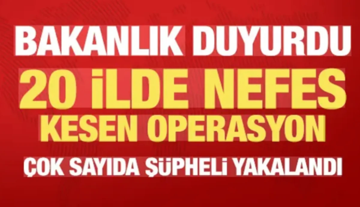 İ&ccedil;işleri Bakanlığı duyurdu: 5 g&uuml;nde 193 ş&uuml;pheli yakalandı, 78'i tutuklandı