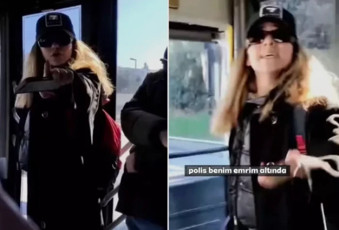 İETT otob&uuml;s&uuml;nde 'k&ouml;pek' kavgası              