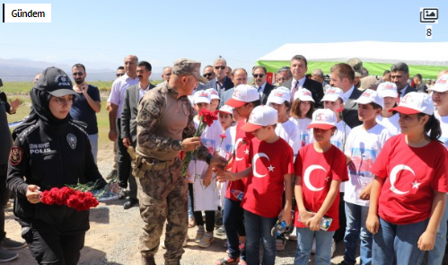 Iğdır'da PKK'nın saldırısında şehit olan 13 polis anıldı