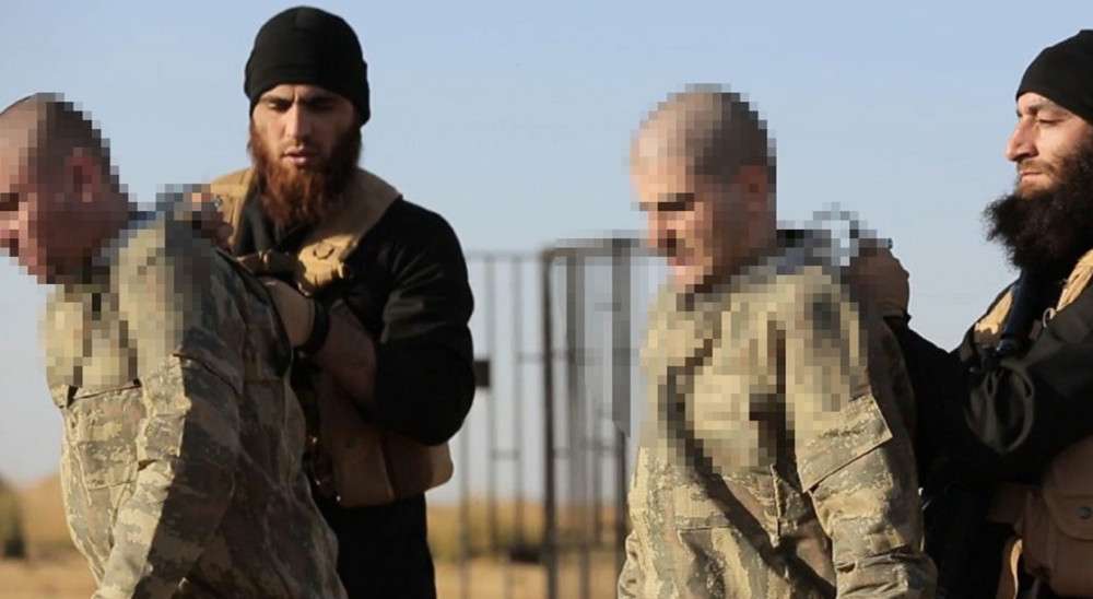 İki askerin katili yakalandı! Terör Örgütü DEAŞ üyeleri tarafından yakılarak şehit edilmişlerdi