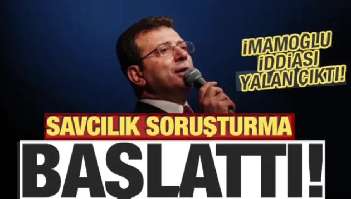 İmamoğlu'nun milletvekilleriyle g&ouml;r&uuml;şmesi yasaklandı iddiasına soruşturma