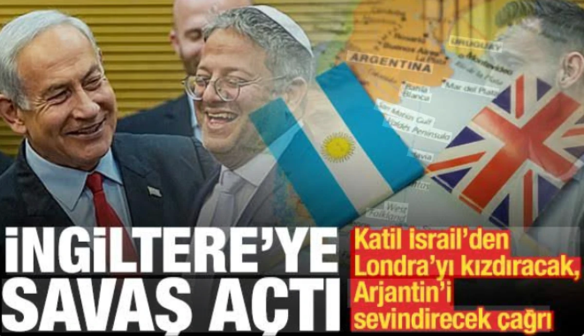 İngiltere'ye savaş a&ccedil;tı! İsrailli Bakan'dan Falkland Adaları'nı tanıma &ccedil;ağrısı