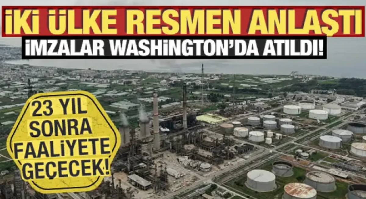 Irak ile Suriye'den kritik imza! 23 yıl sonra faaliyete ge&ccedil;ecek