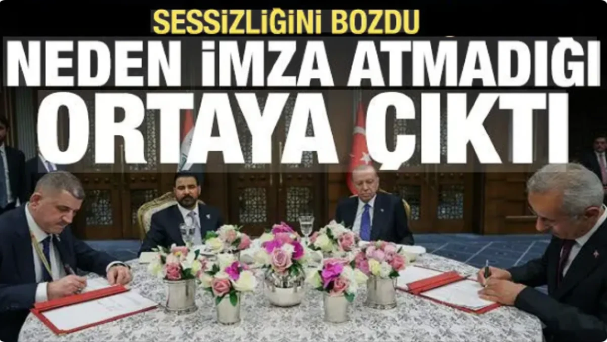 Irak Ulaştırma Bakanı Vehb Haseni'den imza a&ccedil;ıklaması
