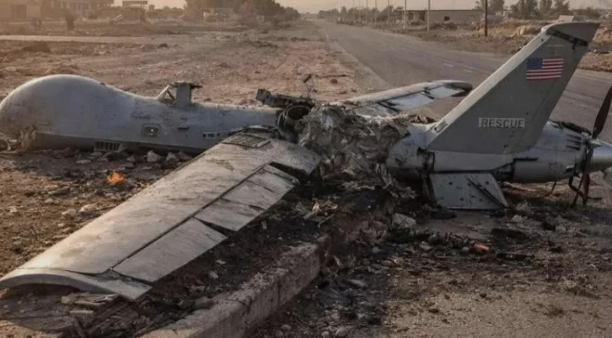 İran, ABD'ye ait MQ9 insansız hava aracıbı d&uuml;ş&uuml;rd&uuml;