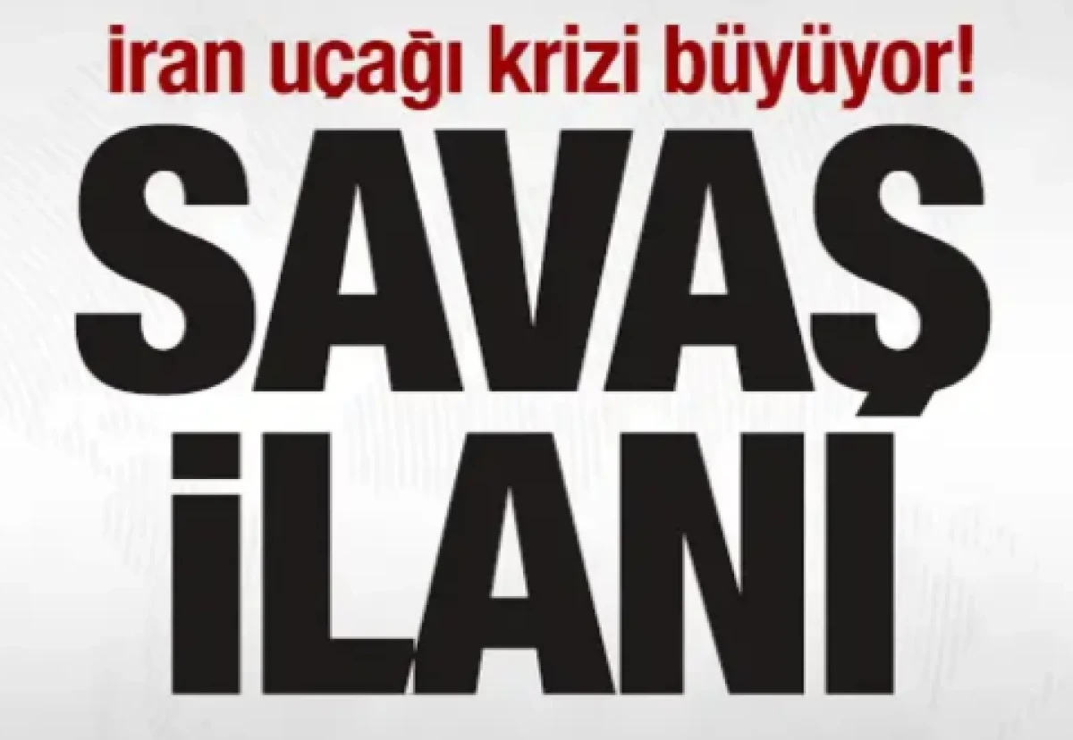 İran u&ccedil;ağı krizi b&uuml;y&uuml;yor! Peş peşe a&ccedil;ıklamalar! A&ccedil;ık savaş ilanı