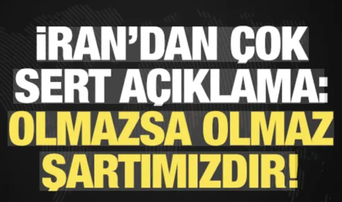 İran'dan ABD'ye L&uuml;bnan şartı: Anlaşma istiyorsanız ateşkes olmalı