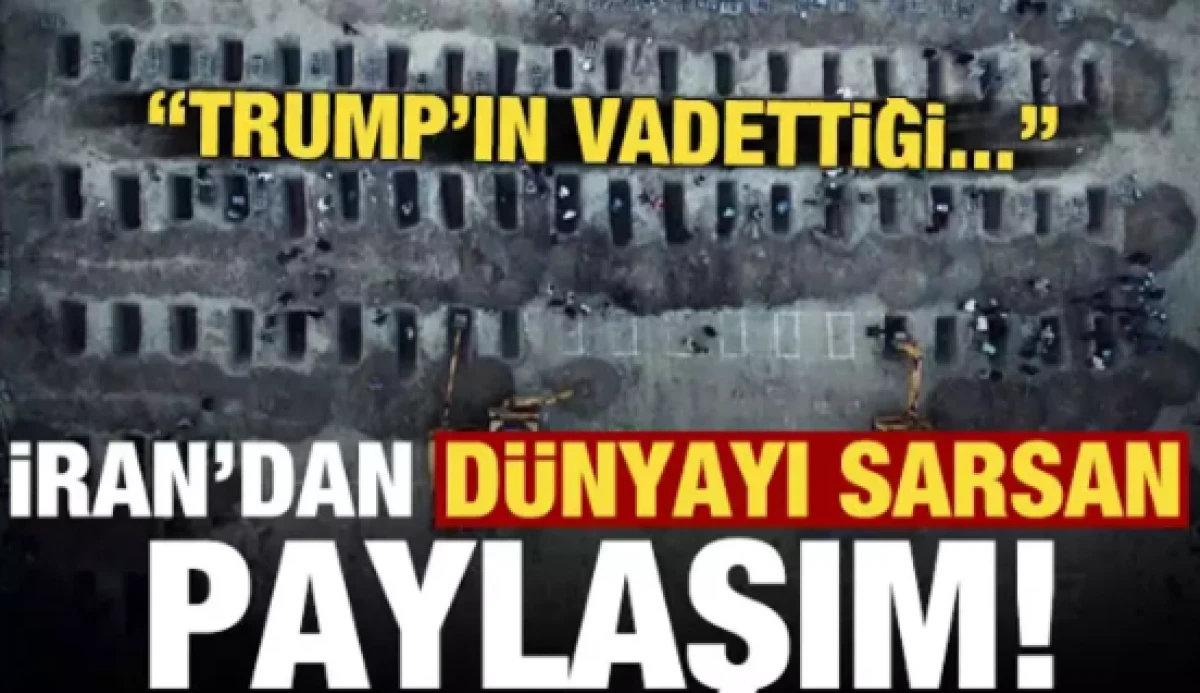 İran'dan d&uuml;nyayı sarsan paylaşım                            
