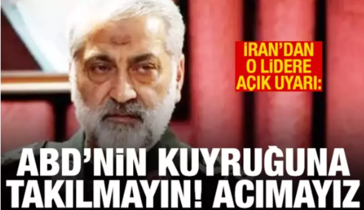 İran'dan IKBY liderliğine "K&uuml;rt gruplar" uyarısı: Acımayız     