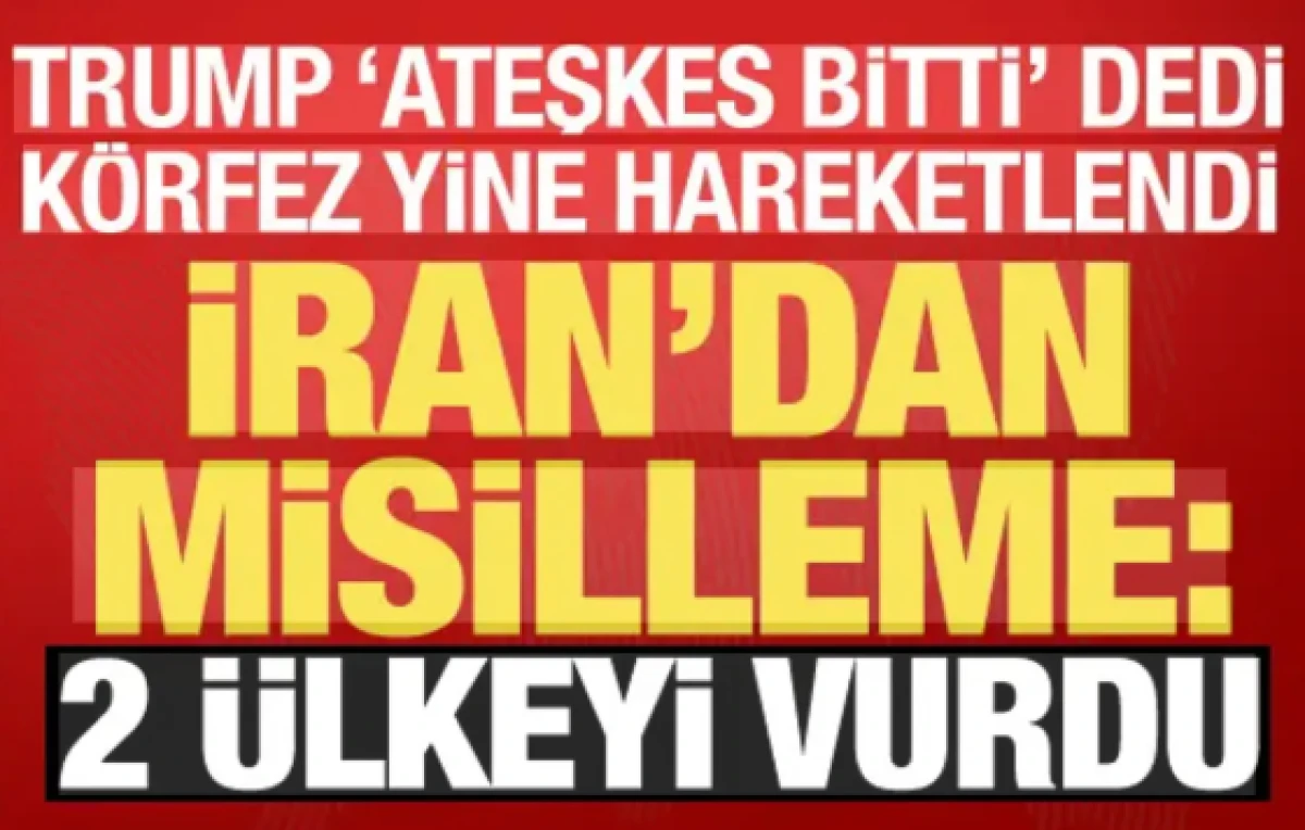 İran'dan misilleme: İki &uuml;lkede ABD &uuml;slerini vurdu