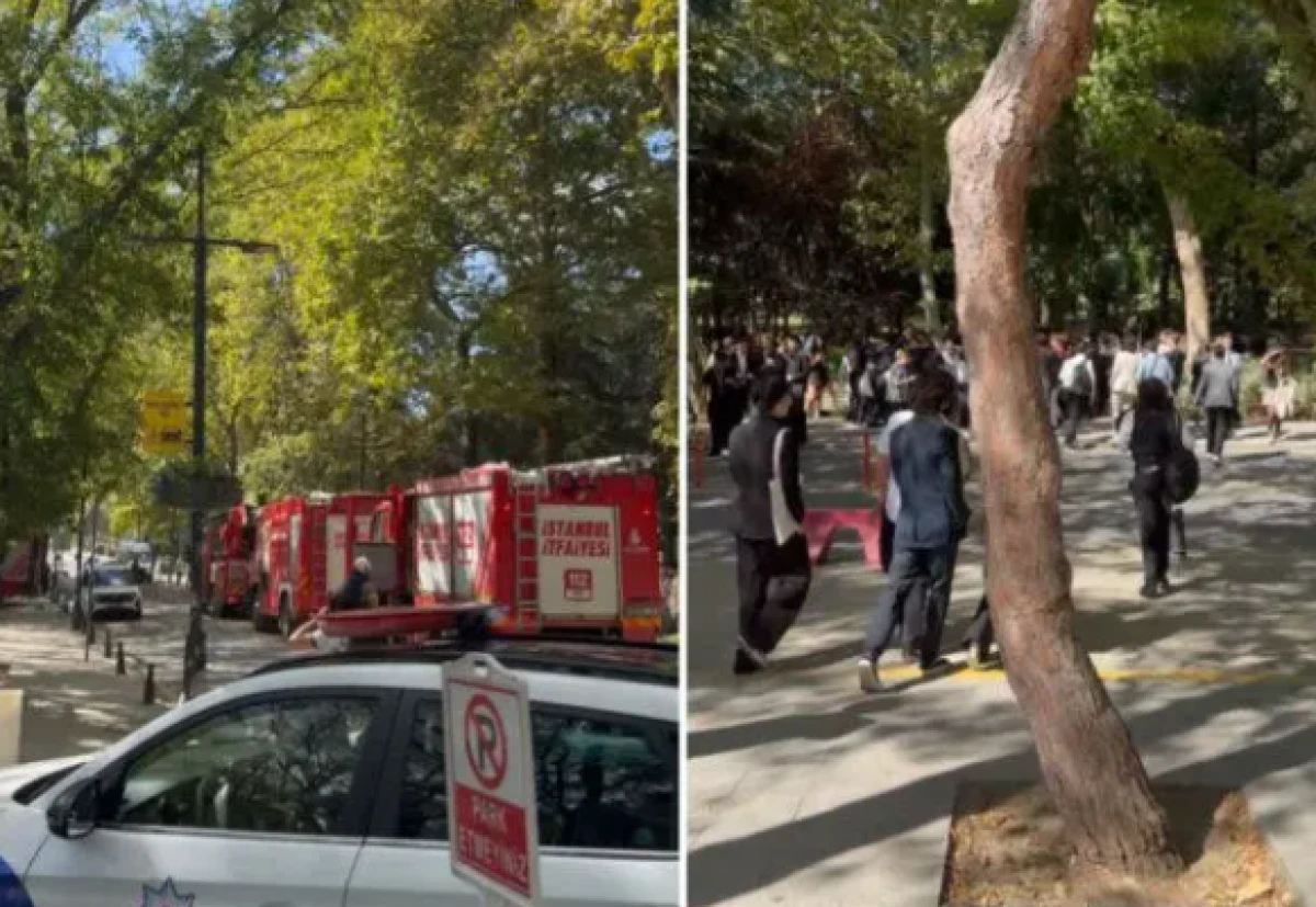 İstanbul Teknik &Uuml;niversitesi'nde yangın: &Ouml;ğrenciler tahliye edildi!