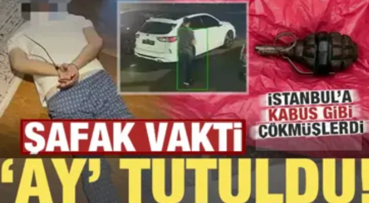 İstanbul'a kabus gibi &ccedil;&ouml;km&uuml;şlerdi! Şafak vakti 'Ay' tutuldu...