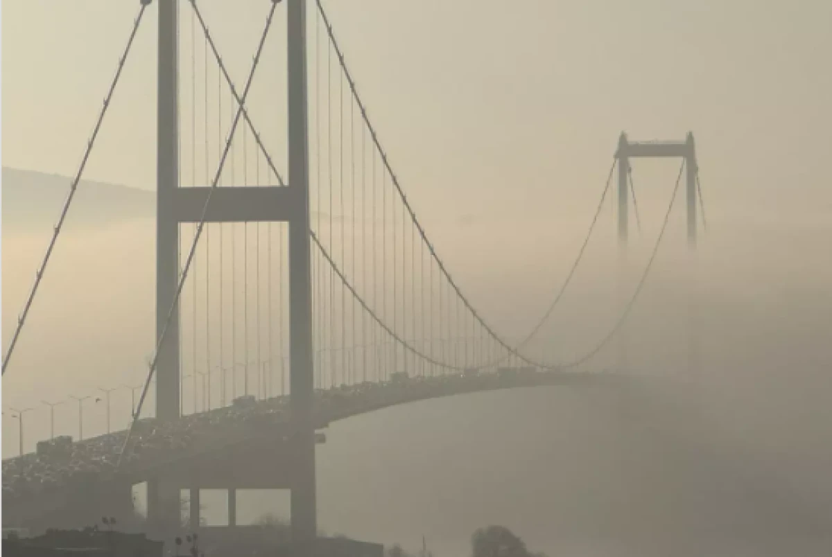 İstanbul'da 'sis' engeli                                