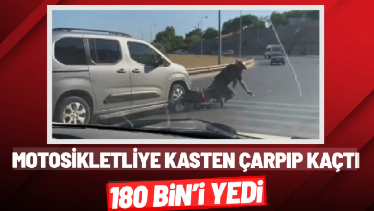 İzmir'de motosikletliye kasten &ccedil;arpıp ka&ccedil;an s&uuml;r&uuml;c&uuml;ye ağır ceza