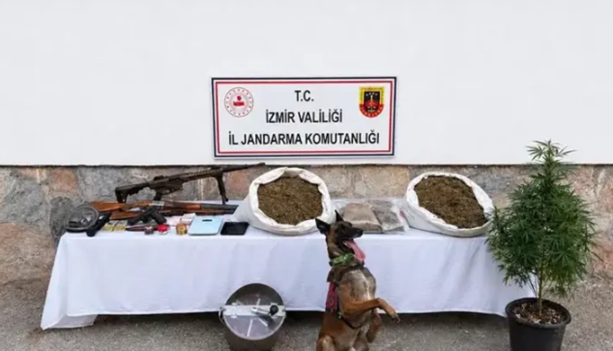 İzmir'de uyuşturucu operasyonu: 7 g&ouml;zaltı