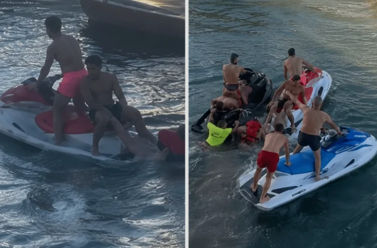 Jet ski, k&ouml;pr&uuml;n&uuml;n ayağına &ccedil;arptı: 1 &ouml;l&uuml;, 1 yaralı