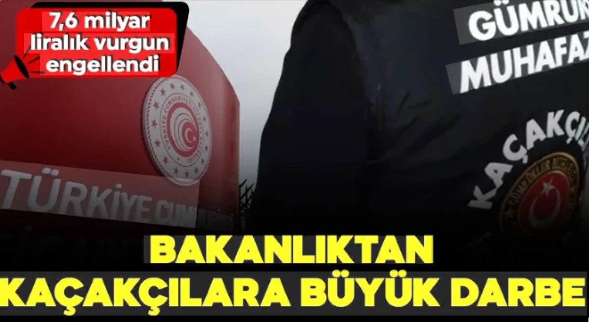Ka&ccedil;ak&ccedil;ılara b&uuml;y&uuml;k darbe!                    