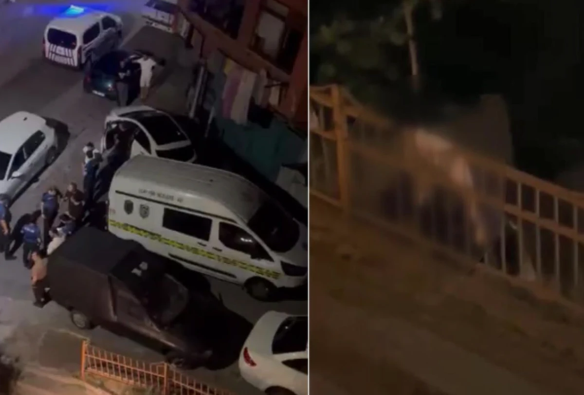 Kağıthane'de kan donduran olay! Korkuluklara kabloyla asılı ceset bulundu
