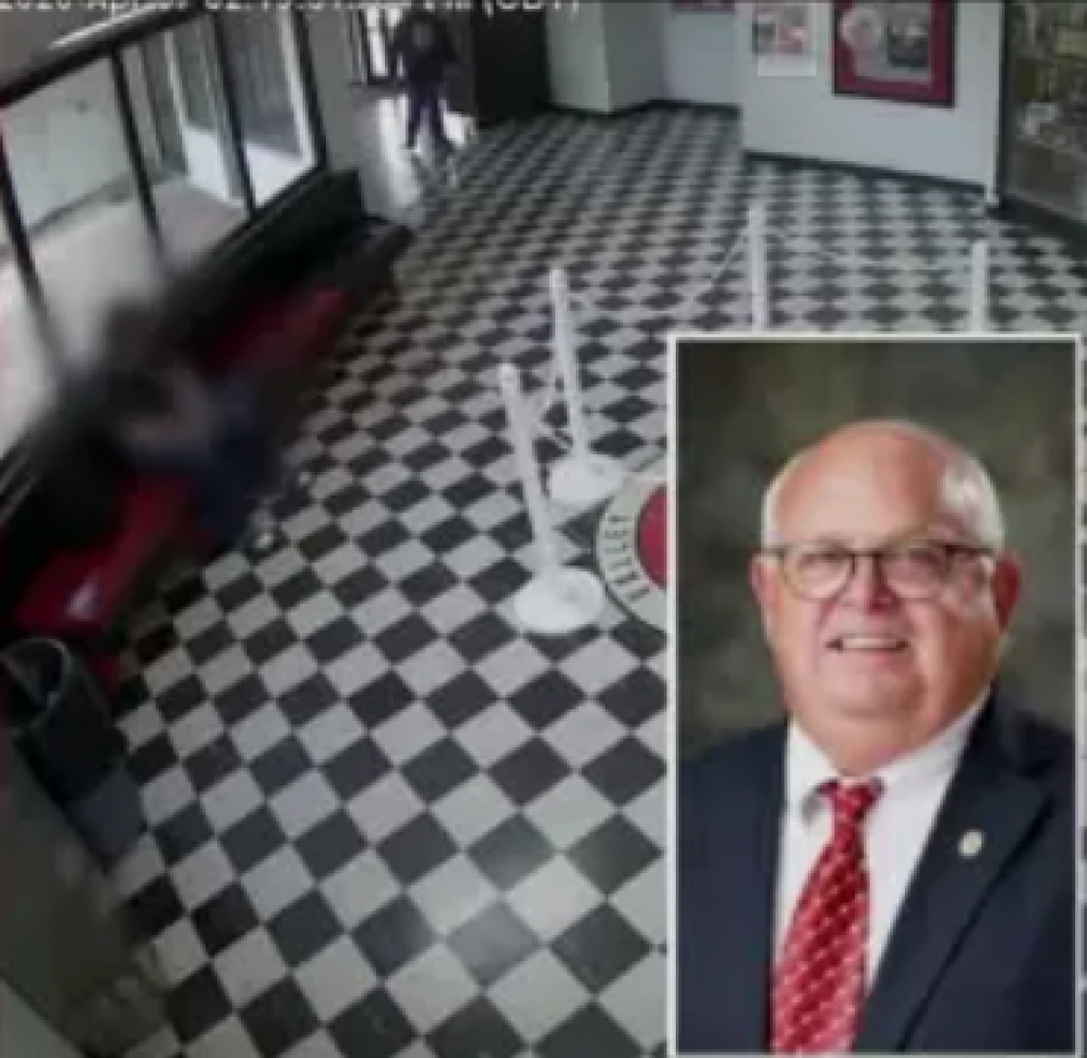 Kahraman okul m&uuml;d&uuml;r&uuml; canını hi&ccedil;e saydı silahlı saldırganın &uuml;zerine atladı 