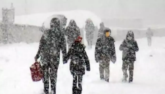 Kar bastırdı! İki ilde okullar tatil edildi 