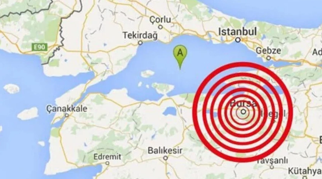 Karadeniz, Marmara Denizi ve Akdeniz peş peşe depremle sarsıldı.