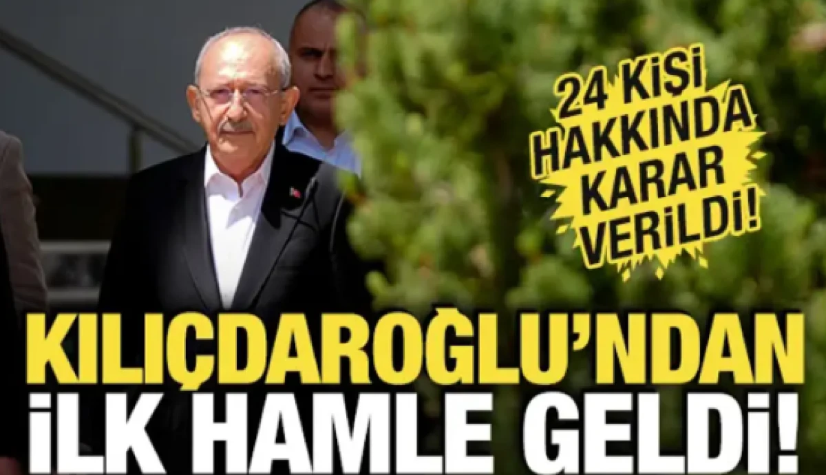 Kemal Kılı&ccedil;daroğlu'ndan ilk hamle geldi! 24 &ccedil;alışanın işine son verildi
