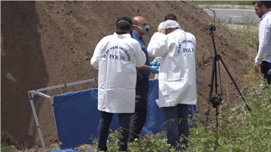 Kepçe operatörü kazı sırasında ceset buldu 