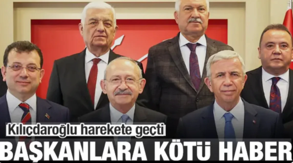 Kılı&ccedil;daroğlu harekete ge&ccedil;ti! Belediye başkanlarına k&ouml;t&uuml; haber