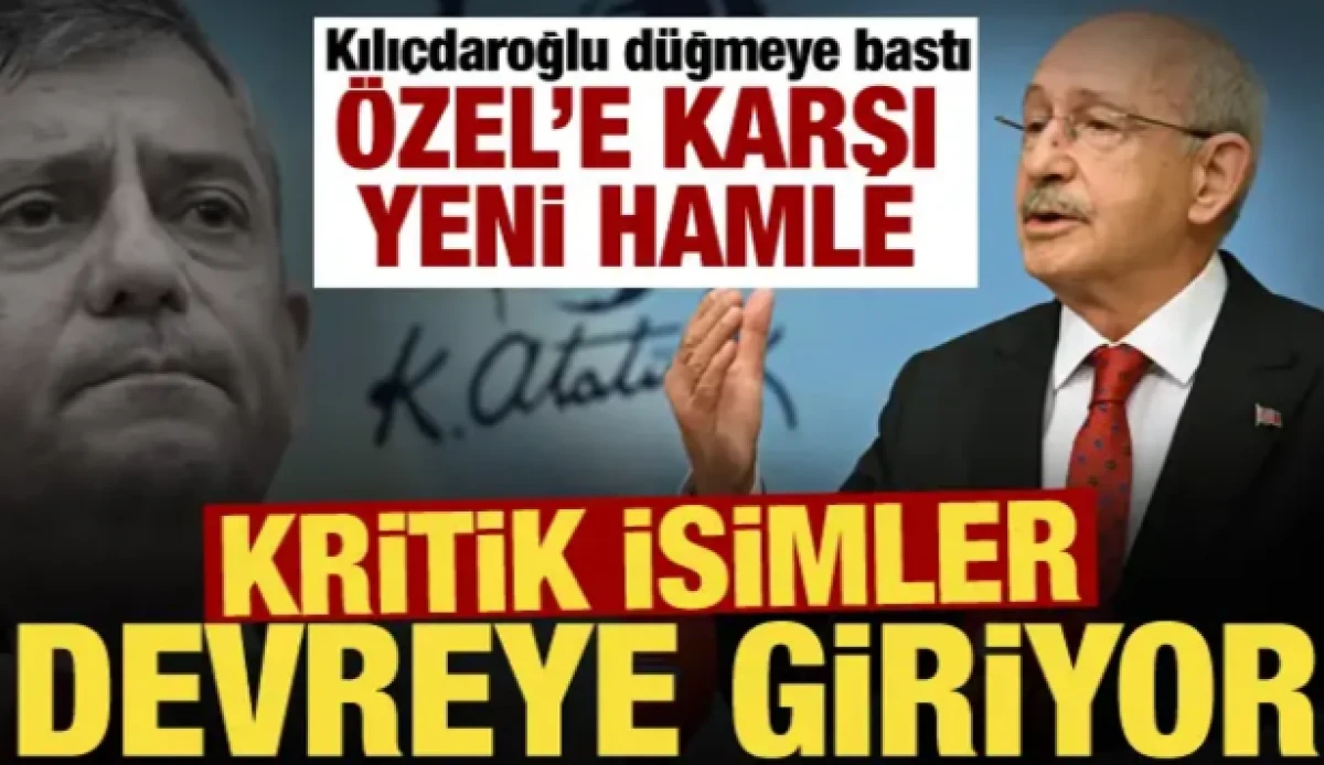 Kılı&ccedil;daroğlu harekete ge&ccedil;ti! YENİ Parti&rsquo;ye karşı yeni plan devrede