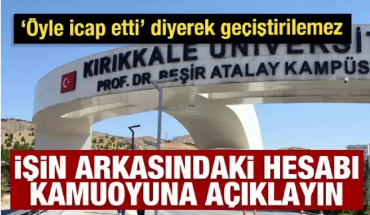 Kırıkkale Üniversitesi’nin vefasız kararına tepkiler dinmiyor 