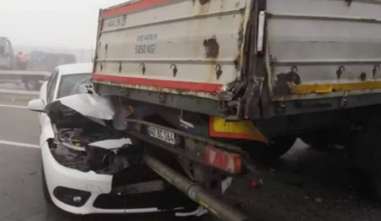 Kırşehir'de zincirleme kaza                         