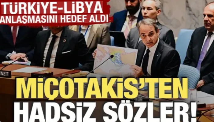 Kiryakos Mi&ccedil;otakis'ten hadsiz s&ouml;zler! T&uuml;rkiye-Libya anlaşmasını hedef aldı