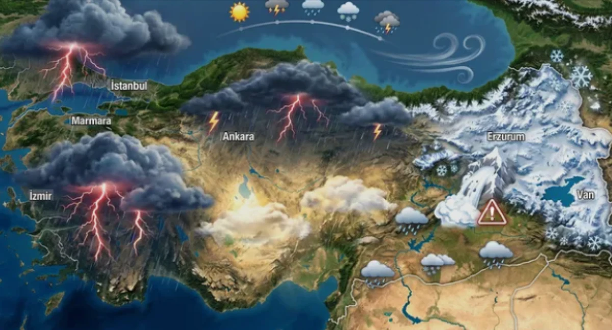 Kışlıkları kaldırmayın: Meteoroloji'den peş peşe uyarı!