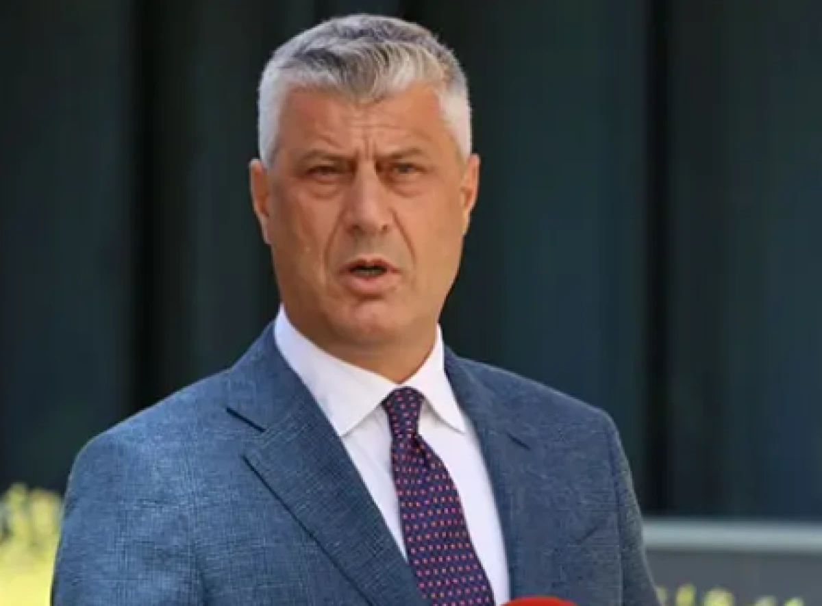 Kosova eski Cumhurbaşkanı Haşim Tha&ccedil;i'ye 25 yıl hapis cezası