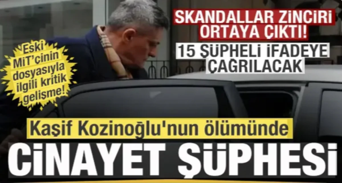 Kozinoğlu soruşturmasında flaş gelişme: Radyoyu a&ccedil;ıp &ouml;l&uuml;me terk ettiler
