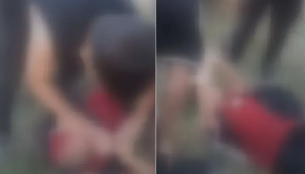 K&uuml;&ccedil;&uuml;k &ccedil;ocuğu araziye g&ouml;t&uuml;r&uuml;p d&ouml;vd&uuml;ler! Akran zorbalığı aileyi kahretti
