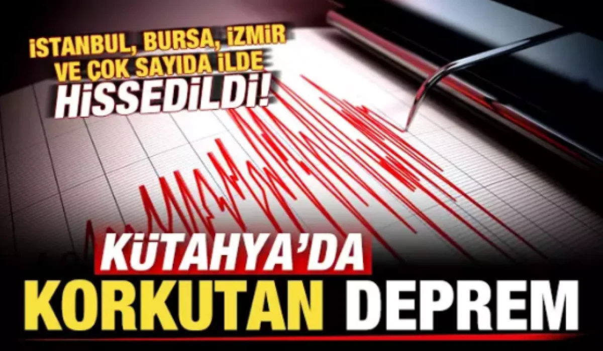 Kütahya'da deprem!                       