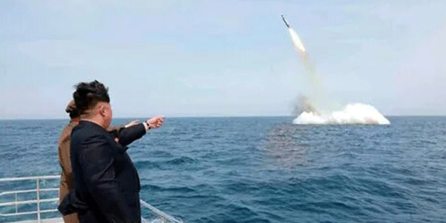 Kuzey Kore, Japon Denizi'ne balistik füze fırlattı      