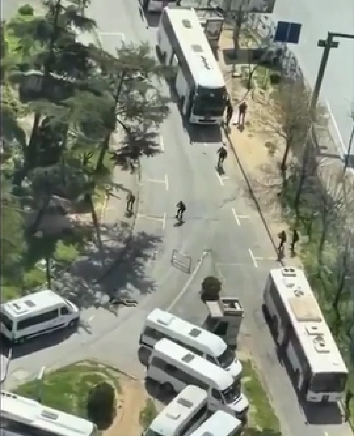 Levent'teki İsrail Konsolosluğu &ouml;n&uuml;nde silahlı &ccedil;atışma