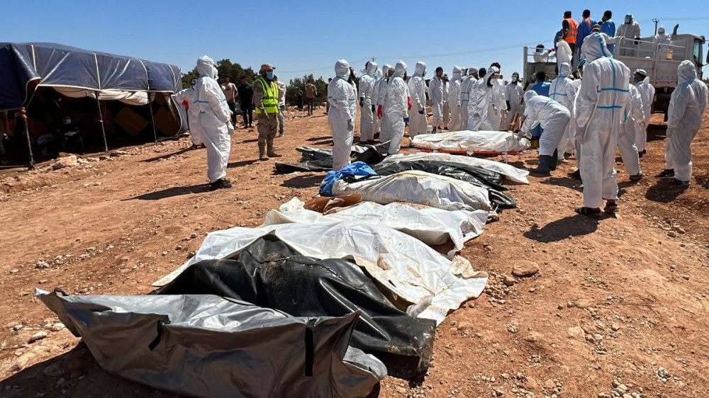 Libya'da su yakınındaki toplu mezarlarda salgın riski