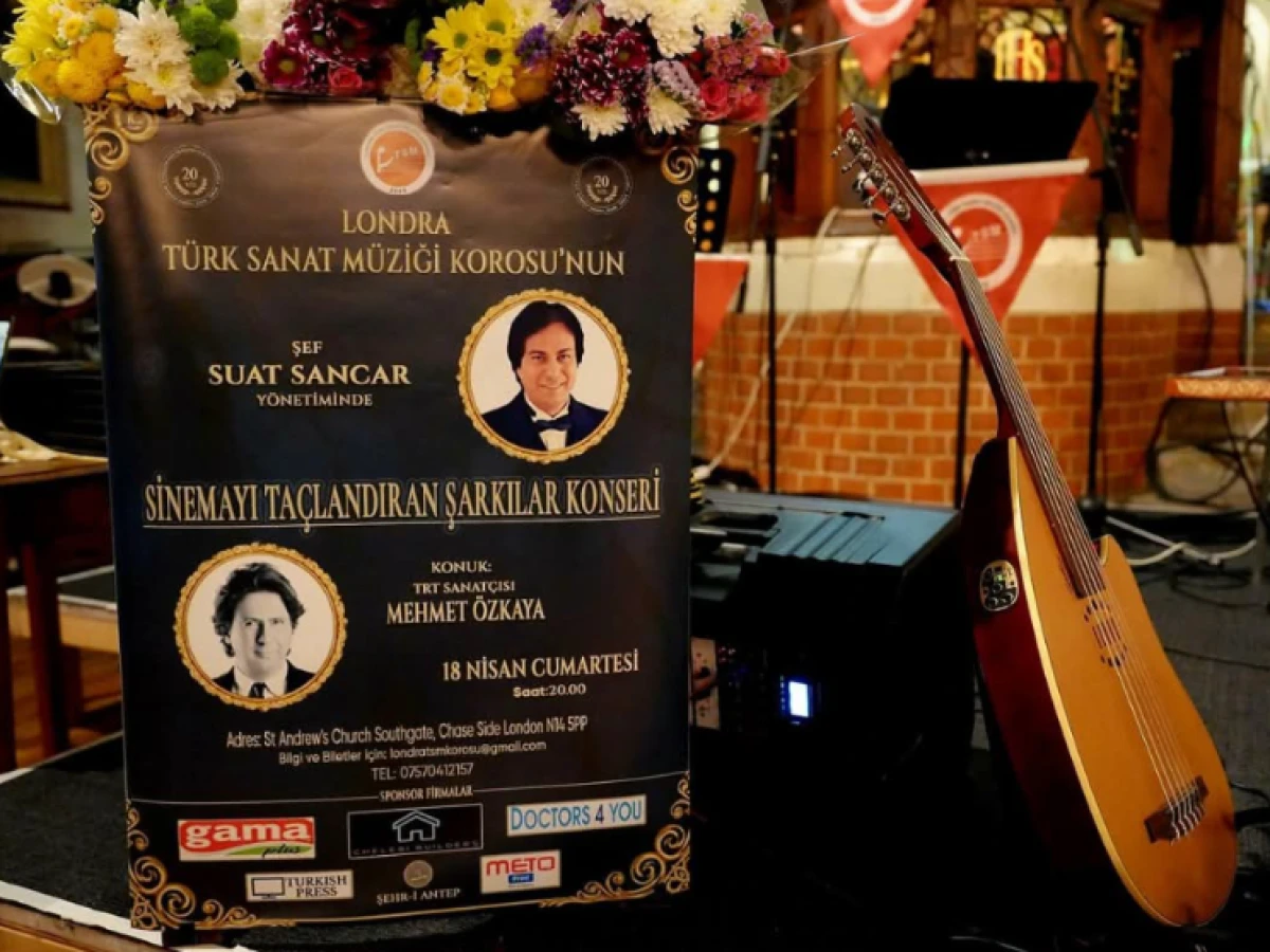 Londra T&uuml;rk Sanat M&uuml;ziği Korosu Yine Tarihi Bir Konsere İmza Atı