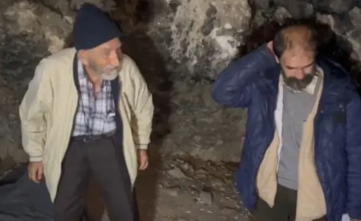 Mağarada yaşamaya başladı! 83 yaşındaki baba, oğlu i&ccedil;in yola d&uuml;şt&uuml;