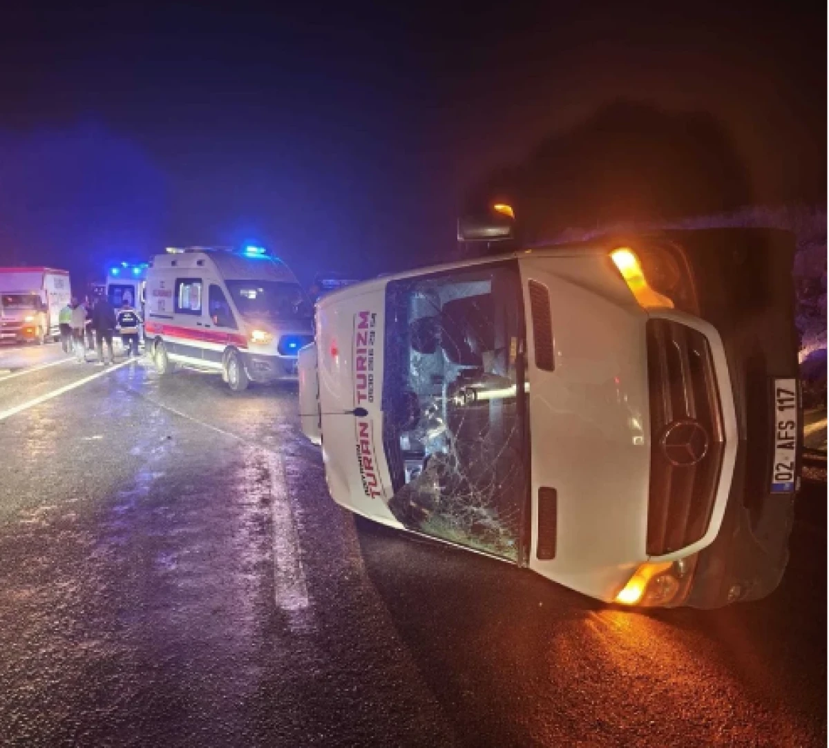 Malatya'da feci kaza! Öğrenciler yaralandı