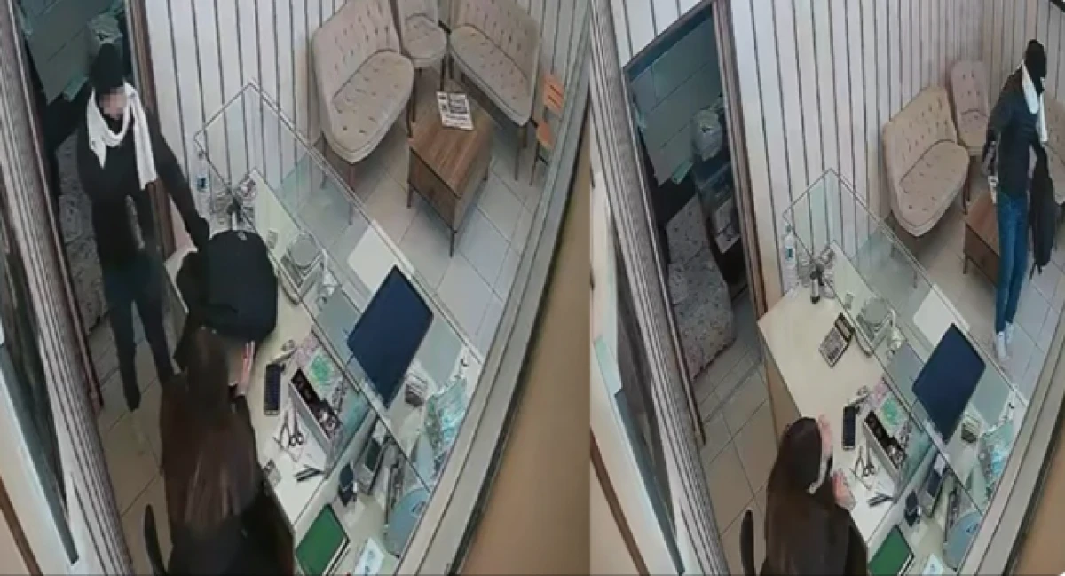 Malatya&rsquo;da kuyumcu soygunu girişimi kamerada: Zanlılar yakalandı 